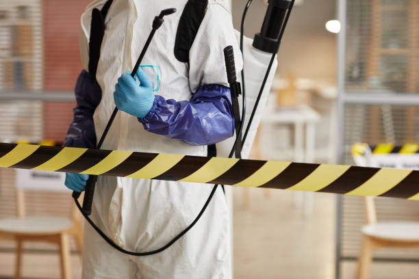 Professional Crime Scene Cleanup technician working in Markleville, IN